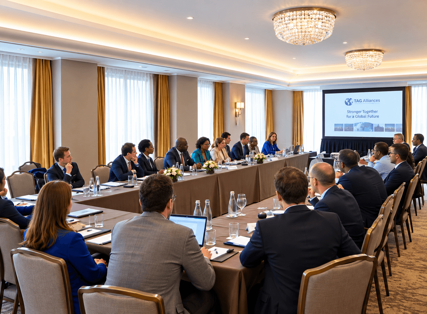A TagLaw Alliances member meeting in progress